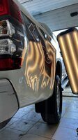 Mitsubishi L200 заднее крыло